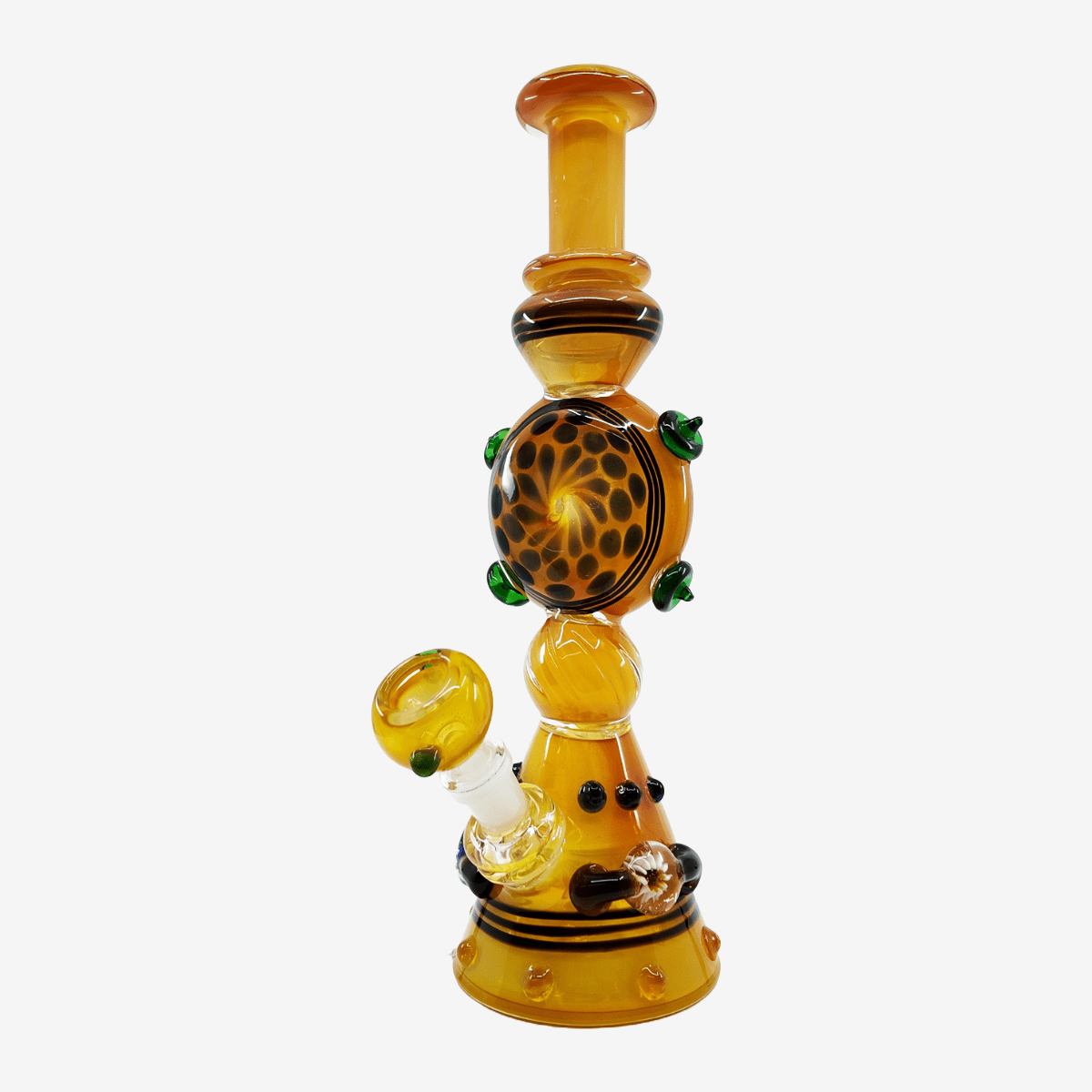10-inch-sunflower-handcrafted-beaker-wholesale