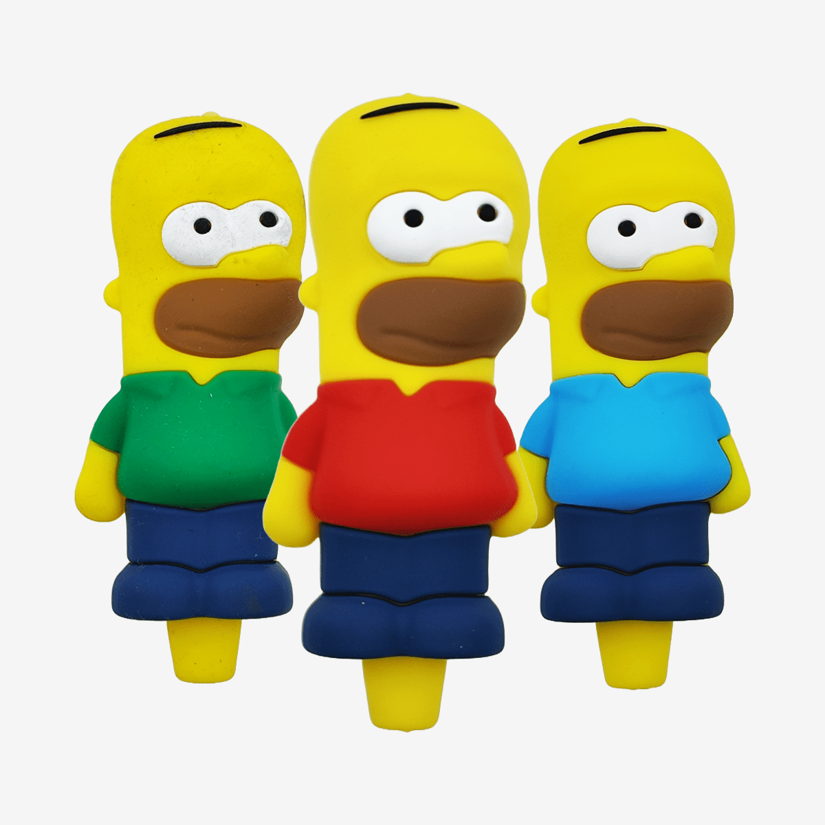 4.25" Multi-Color Simpson Silicone Pipe – Playful & Durable (Wholesale Bulk Packs)