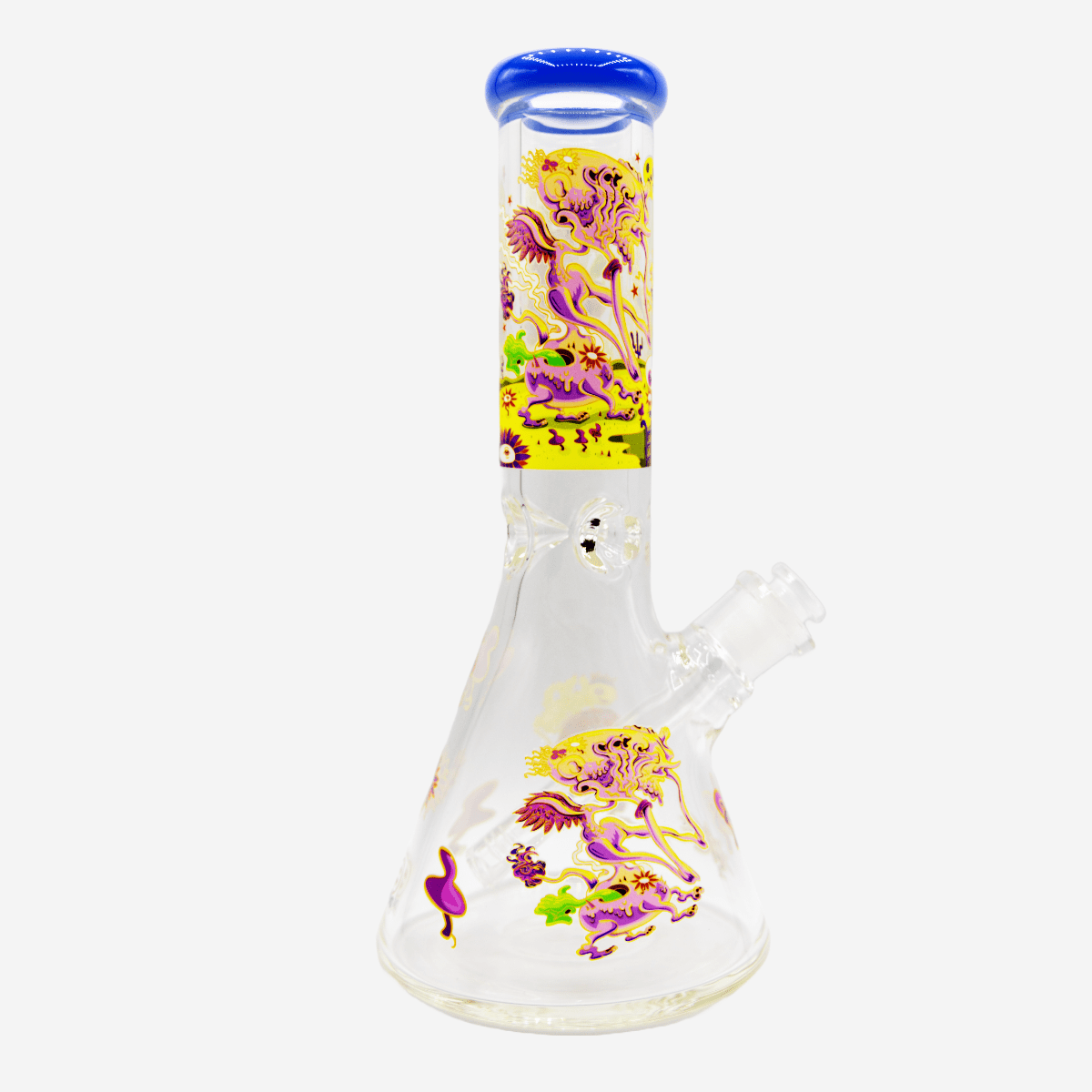 10″ DUNKEE Blind Biker Water Pipe Wholesale – Artisan Beaker Bulk Pricing