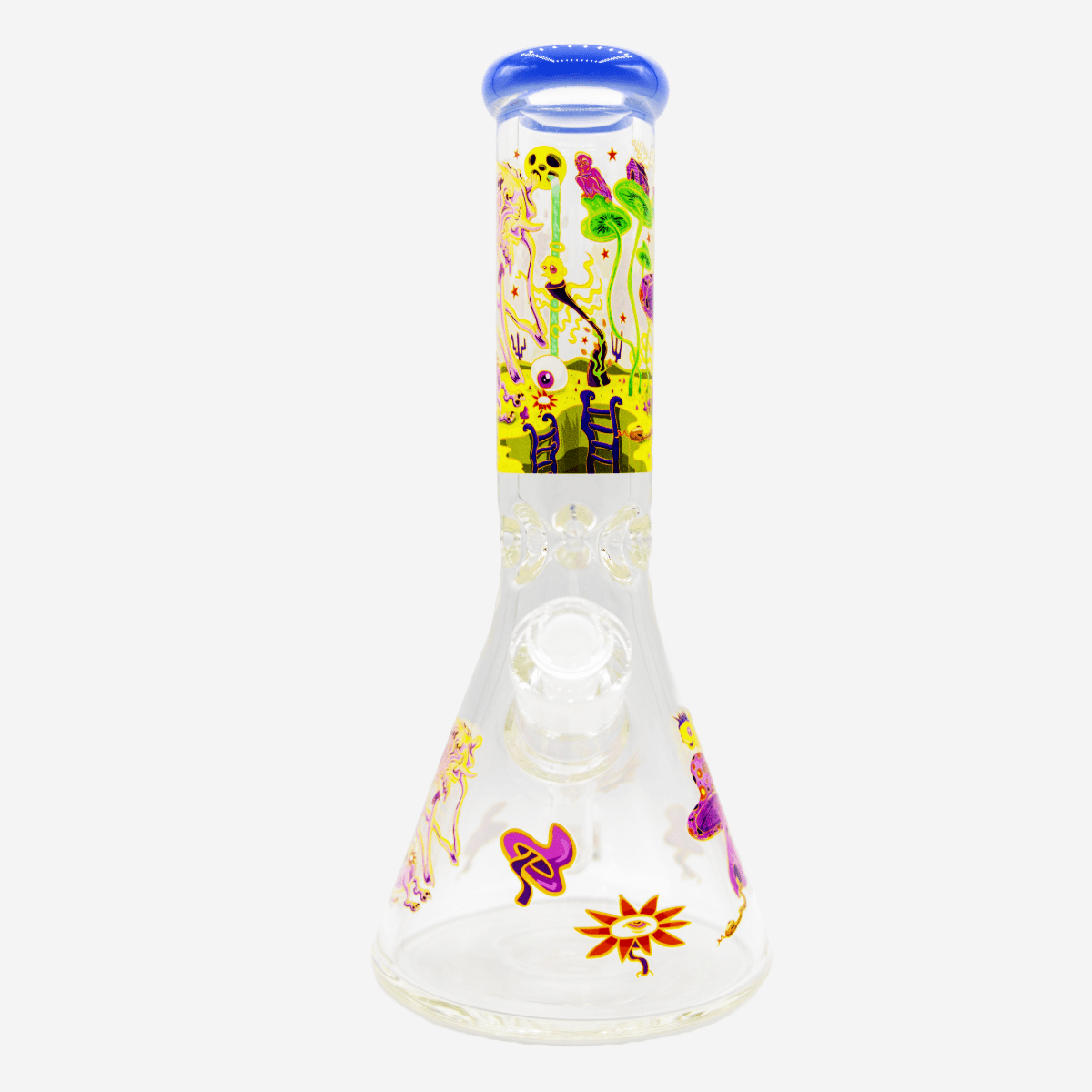 10″ DUNKEE Blind Biker Water Pipe Wholesale – Artisan Beaker Bulk Pricing